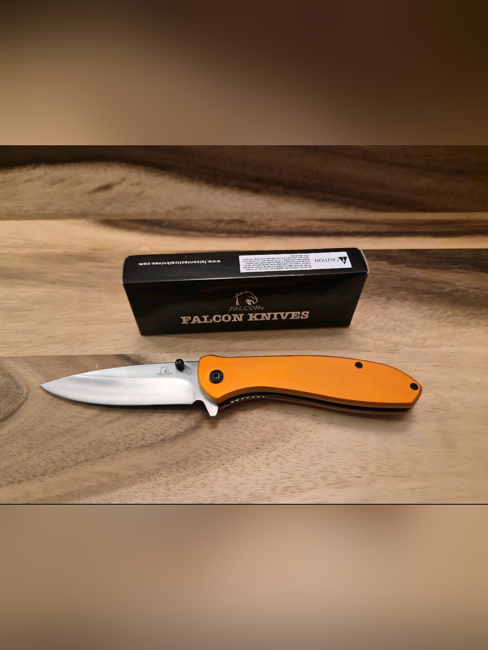 Falcon 8-inch spring-assisted folding pocket knife